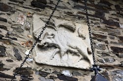 Enseigne en pierre - Alle