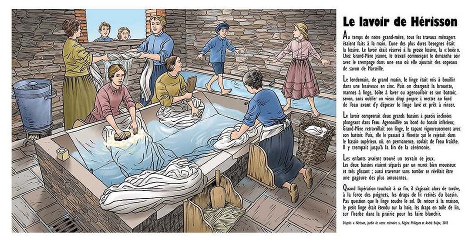Lavoir fresque
