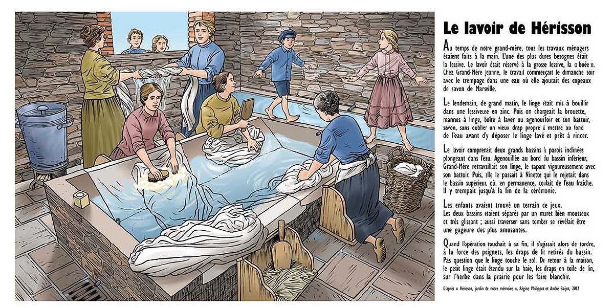 Lavoir fresque