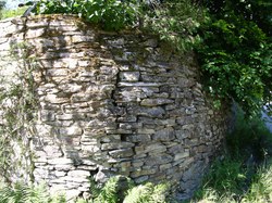 Mur en pierres sèches - Mouzaive