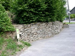 Mur en pierres sèches - Chairière