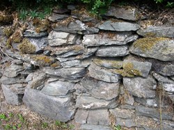 Mur en pierres sèches - Chairière