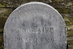 Stèle commémorative - Mouzaive